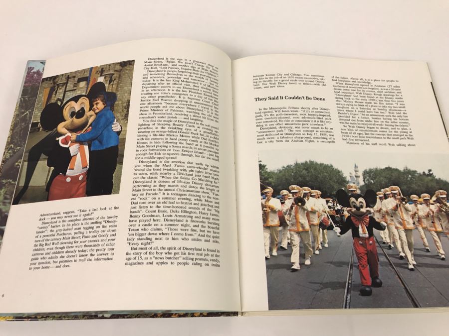 Vintage 1969 Walt Disney's Disneyland By Martin A. Sklar Book [Photo 12]