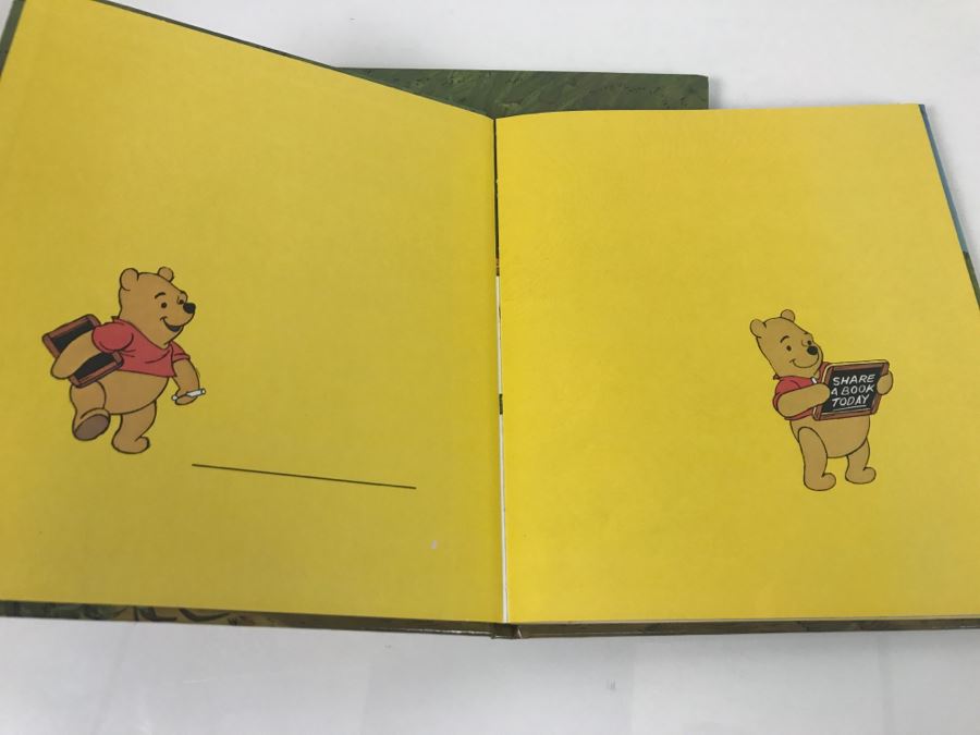 Pair Of Vintage 1978 Walt Disney's Pooh's Schoolhouse Books [Photo 6]