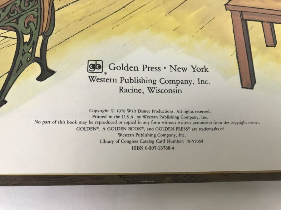 Pair Of Vintage 1978 Walt Disney's Pooh's Schoolhouse Books [Photo 8]