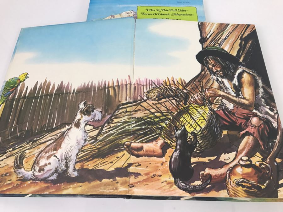 Vintage 1975 Heidi And Robinson Crusoe Golden Books [Photo 5]