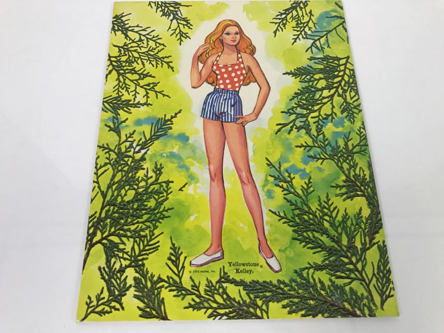 Vintage 1975 Mattel Yellowstone Kelley Paper Doll New Old Stock [Photo 5]