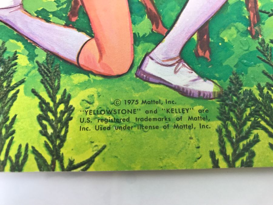 Vintage 1975 Mattel Yellowstone Kelley Paper Doll New Old Stock [Photo 4]