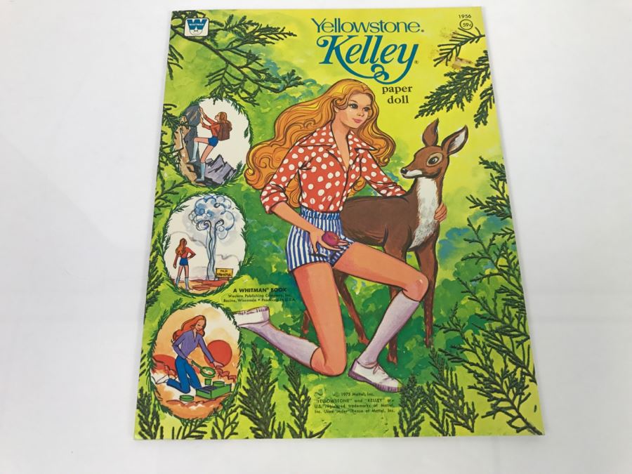 Vintage 1975 Mattel Yellowstone Kelley Paper Doll New Old Stock [Photo 1]