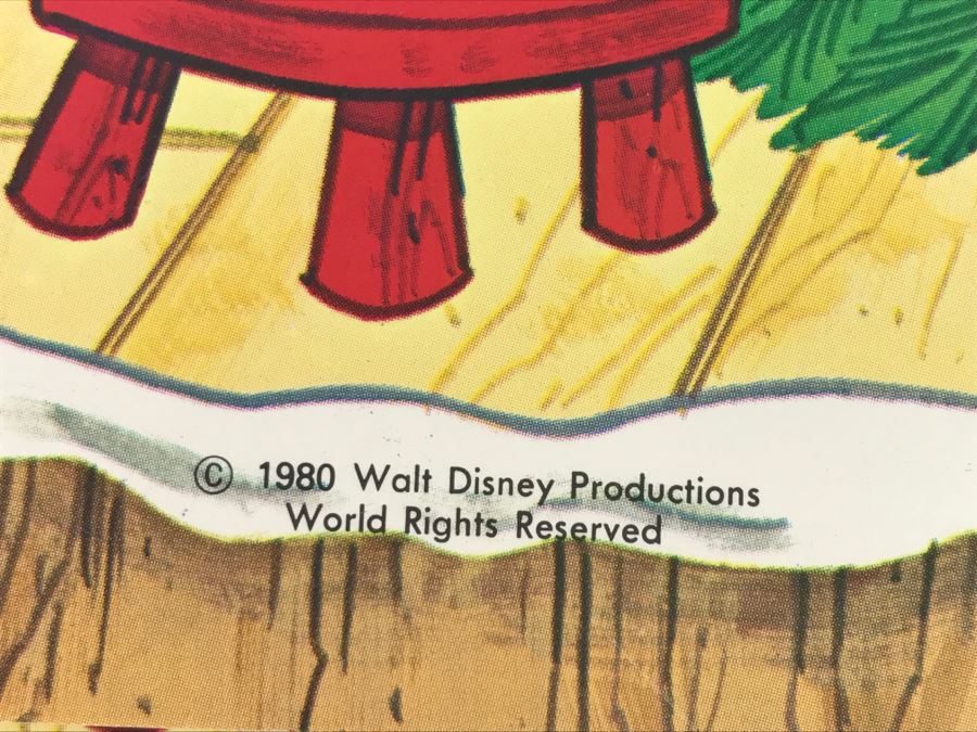 (2) Vintage 1979 Walt Disney's Mickey Mouse Decorate-A-True And (5) Vintage 1980 Winnie-The-Pooh Decorate-A-Tree Books New Old Stock [Photo 10]