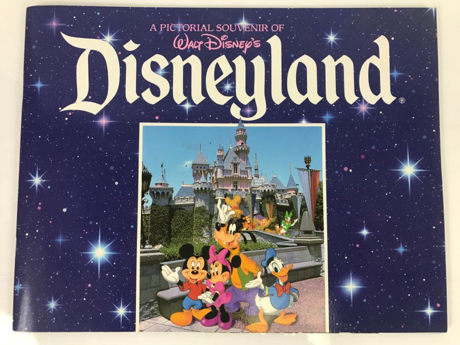 A Pictorial Souvenir Of Walt Disney's Disneyland Book