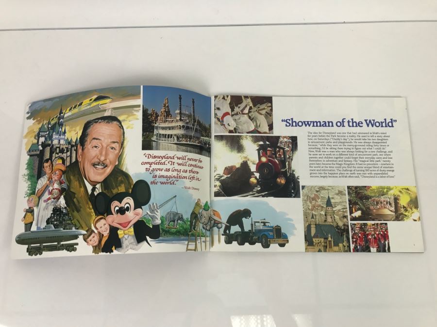 A Pictorial Souvenir Of Walt Disney's Disneyland Book