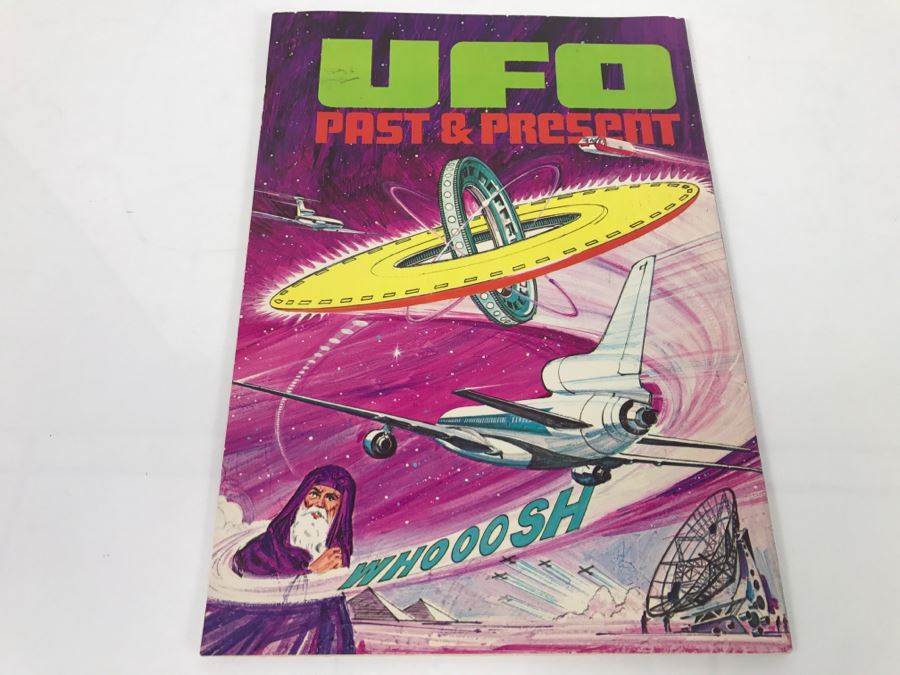 Vintage 1978 UFO Past & Present Sticker Book