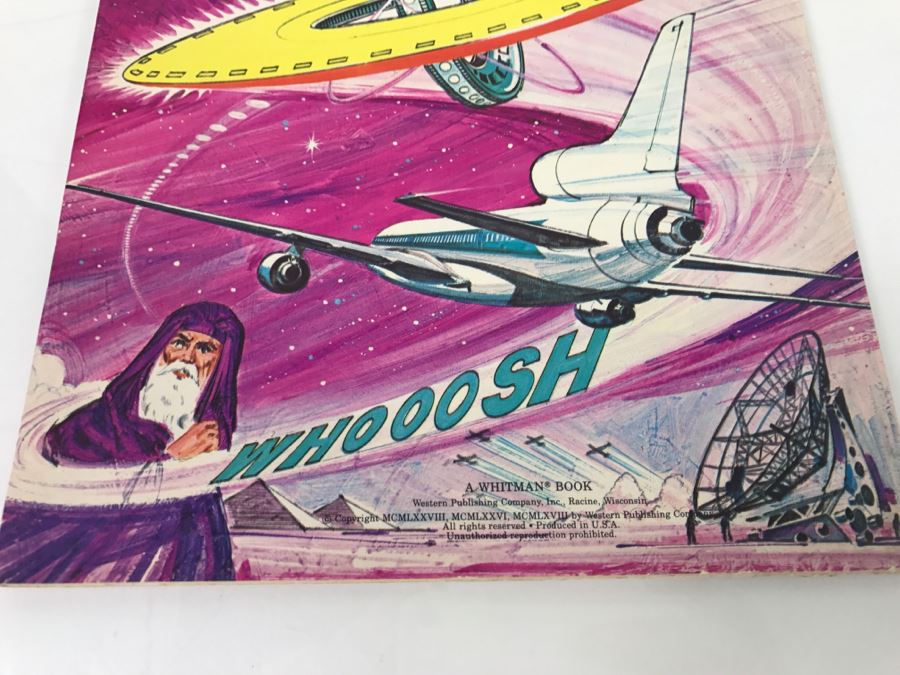 Vintage 1978 UFO Past & Present Sticker Book [Photo 3]