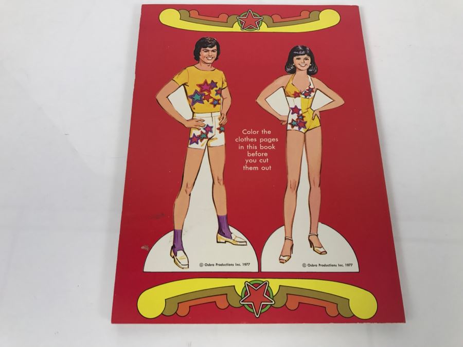 Vintage 1977 Donny & Marie Coloring Book New Old Stock [Photo 5]
