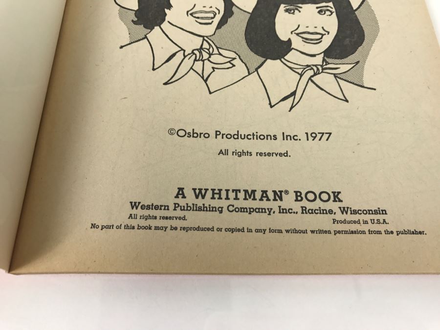 Vintage 1977 Donny & Marie Coloring Book New Old Stock [Photo 7]