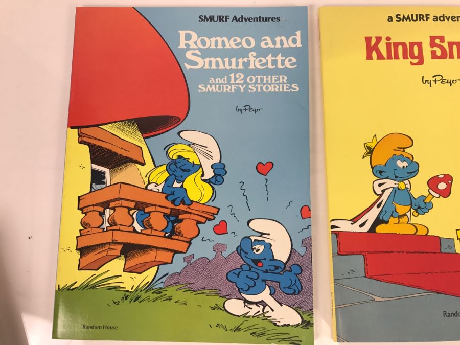 (3) Vintage 1978, 1979, 1980 First American Edition SMURF Adventures Comic Books Graphic Novels [Photo 3]
