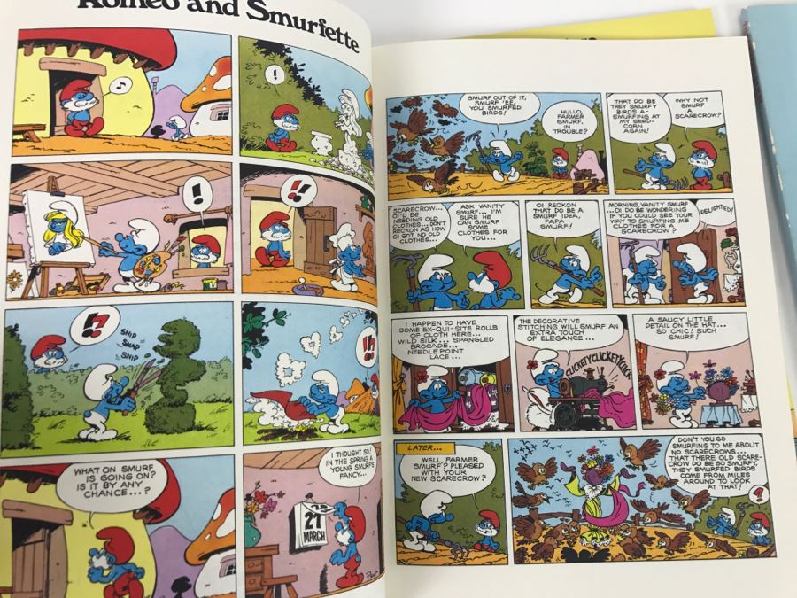 (3) Vintage 1978, 1979, 1980 First American Edition SMURF Adventures Comic Books Graphic Novels [Photo 2]