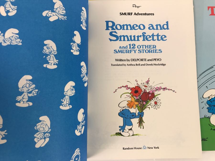 (3) Vintage 1978, 1979, 1980 First American Edition SMURF Adventures Comic Books Graphic Novels [Photo 7]