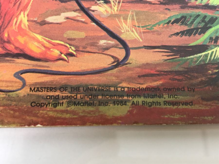 Vintage 1984 Masters Of The Universe Coloring Book And 1983 Paint With Water Book Mattel [Photo 5]