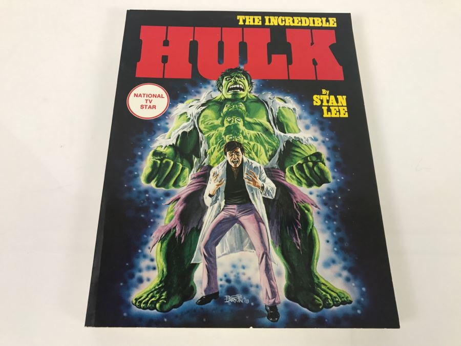 Vintage 1978 First Edition The Incredible HULK By Stan Lee Fireside Book Marvel Comics Comic Book Graphic Novel [Photo 1]