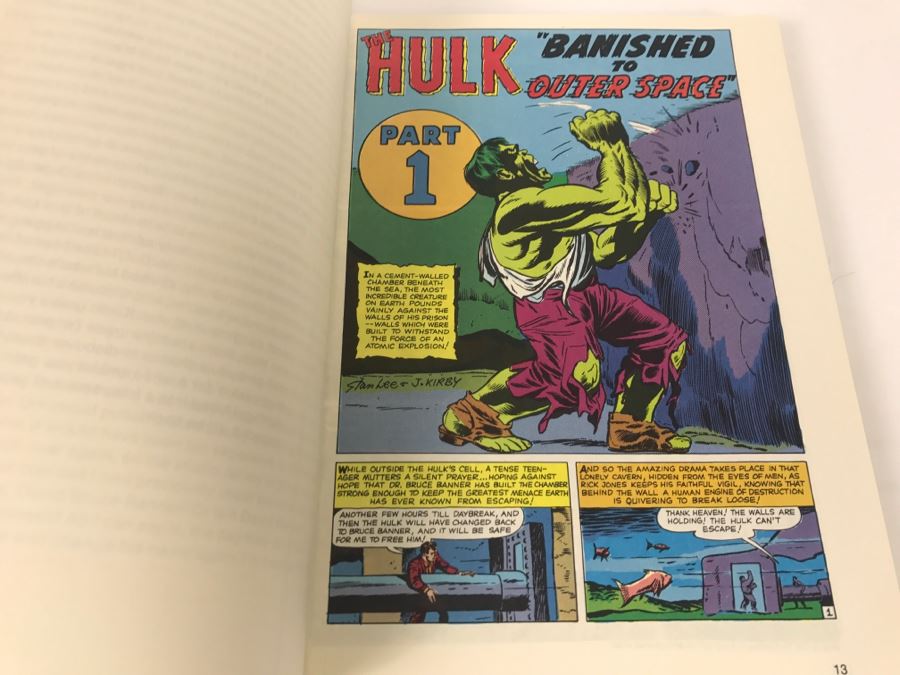 Vintage 1978 First Edition The Incredible HULK By Stan Lee Fireside Book Marvel Comics Comic Book Graphic Novel [Photo 9]
