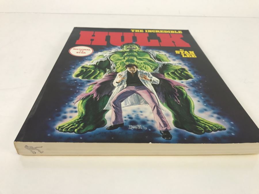 Vintage 1978 First Edition The Incredible HULK By Stan Lee Fireside Book Marvel Comics Comic Book Graphic Novel [Photo 2]