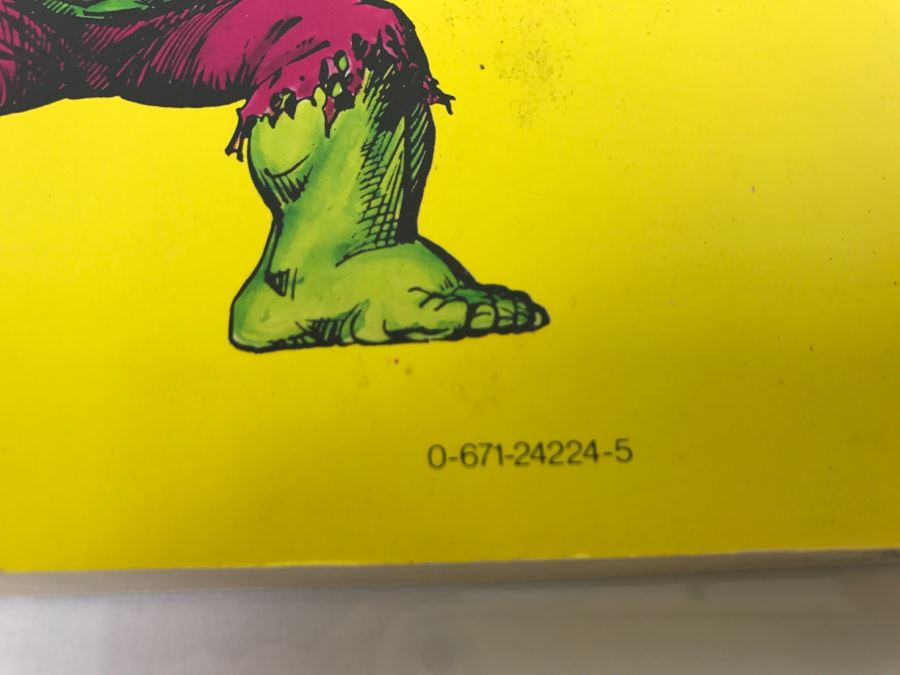 Vintage 1978 First Edition The Incredible HULK By Stan Lee Fireside Book Marvel Comics Comic Book Graphic Novel [Photo 6]