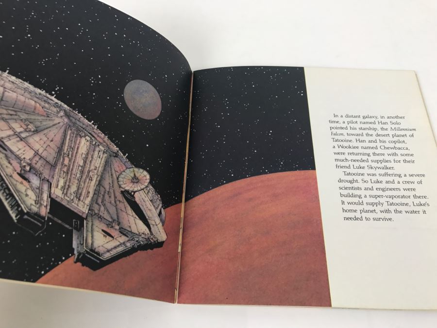 Vintage 1979 First Edition STAR WARS The Mystery Of The Rebellious Robot Book Mark Corcoran [Photo 8]