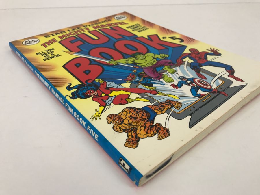 Vintage 1979 First Edition Stan Lee Presents The Mighty Marvel Fun Book #5 Book Comic Book Marvel Comics New Old Stock [Photo 4]