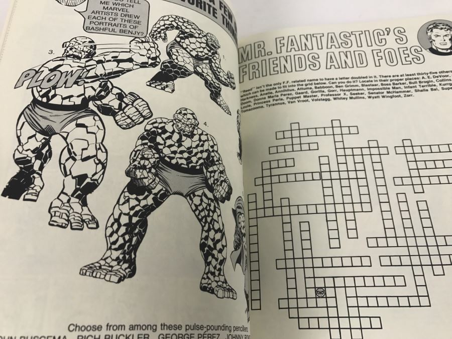 Vintage 1979 First Edition Stan Lee Presents The Mighty Marvel Fun Book #5 Book Comic Book Marvel Comics New Old Stock [Photo 14]