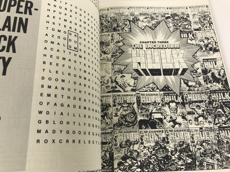 Vintage 1978 First Edition Stan Lee Presents Mighty Marvel Superheroes Fun Book #4 Comic Book Marvel Comics New Old Stock [Photo 17]