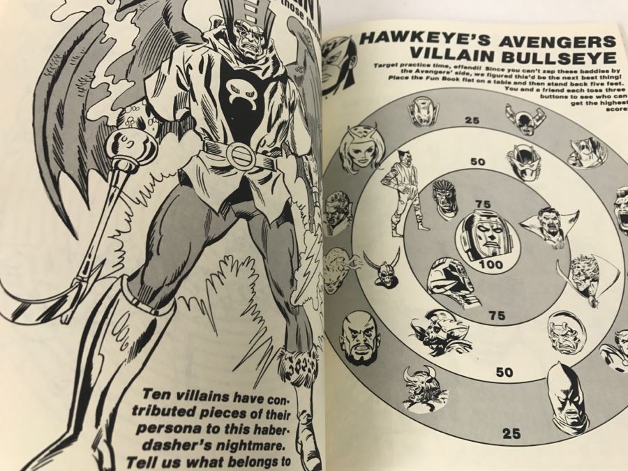 Vintage 1978 First Edition Stan Lee Presents Mighty Marvel Superheroes Fun Book #4 Comic Book Marvel Comics New Old Stock [Photo 15]