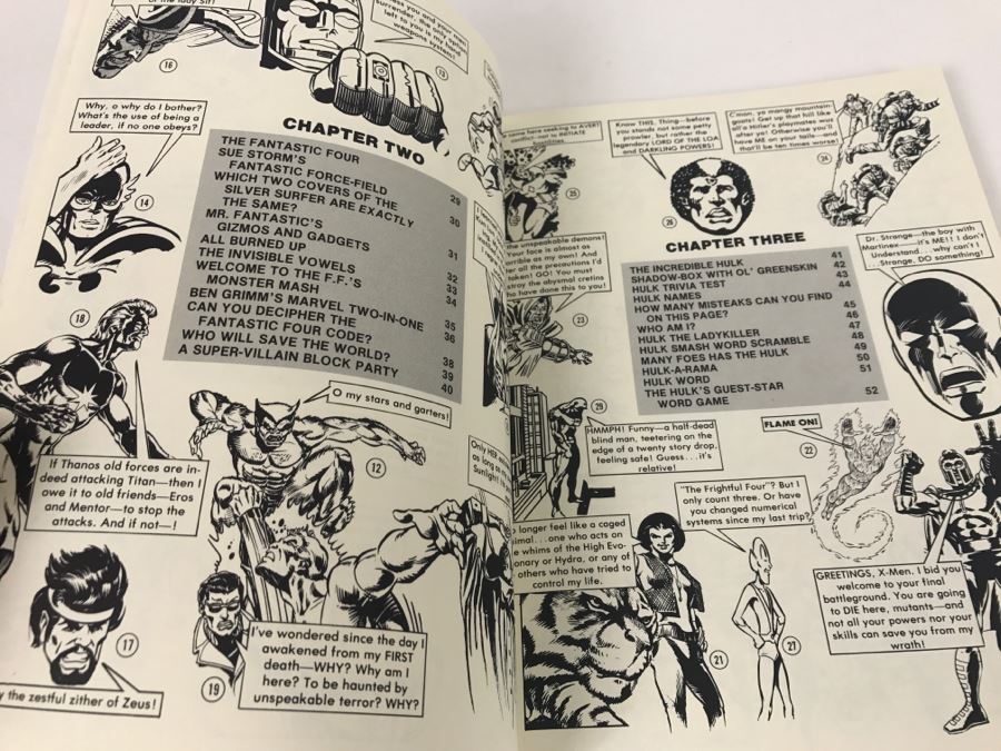 Vintage 1978 First Edition Stan Lee Presents Mighty Marvel Superheroes Fun Book #4 Comic Book Marvel Comics New Old Stock [Photo 10]