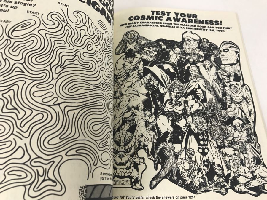 Vintage 1978 First Edition Stan Lee Presents Mighty Marvel Superheroes Fun Book #4 Comic Book Marvel Comics New Old Stock [Photo 13]