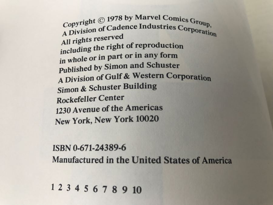 Vintage 1978 First Edition Stan Lee Presents Mighty Marvel Superheroes Fun Book #4 Comic Book Marvel Comics New Old Stock [Photo 7]