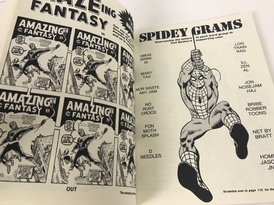 Vintage 1978 First Edition Stan Lee Presents Mighty Marvel Superheroes Fun Book #4 Comic Book Marvel Comics New Old Stock [Photo 11]