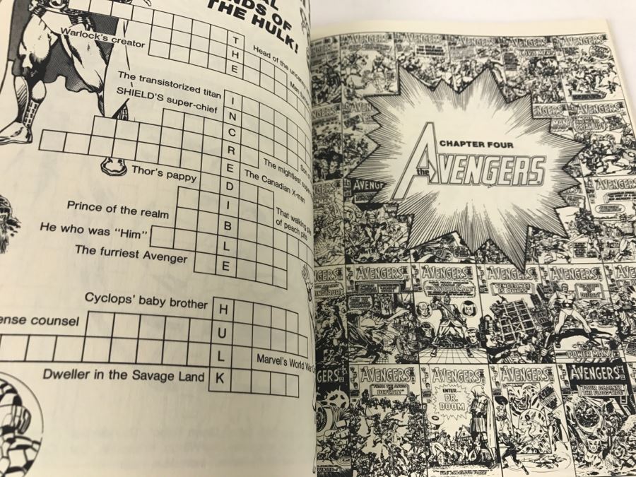 Vintage 1978 First Edition Stan Lee Presents Mighty Marvel Superheroes Fun Book #4 Comic Book Marvel Comics New Old Stock [Photo 16]