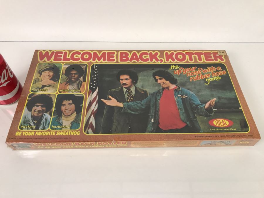 Vintage 1976 Sealed Welcome Back, Kotter Board Game New Old Stock