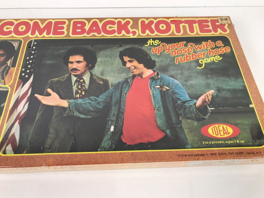 Vintage 1976 Sealed Welcome Back, Kotter Board Game New Old Stock [Photo 3]