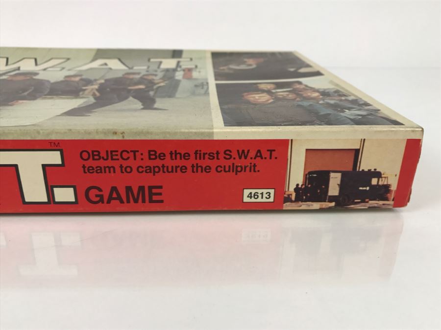 Vintage The S.W.A.T. Game Board Game MB Milton Bradley Several Games Pieces Are Punched Out Complete [Photo 5]