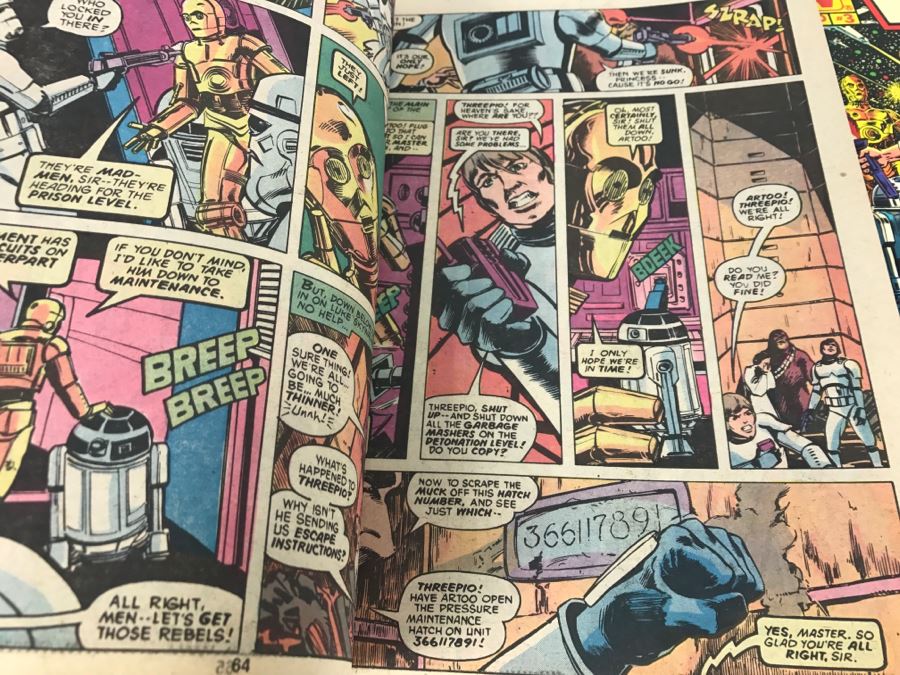 Pair Of Marvel Special Edition STAR WARS Whitman Comic Books Vol. 1, No. 3 1978 [Photo 8]