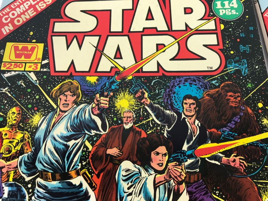 Pair Of Marvel Special Edition STAR WARS Whitman Comic Books Vol. 1, No. 3 1978 [Photo 4]