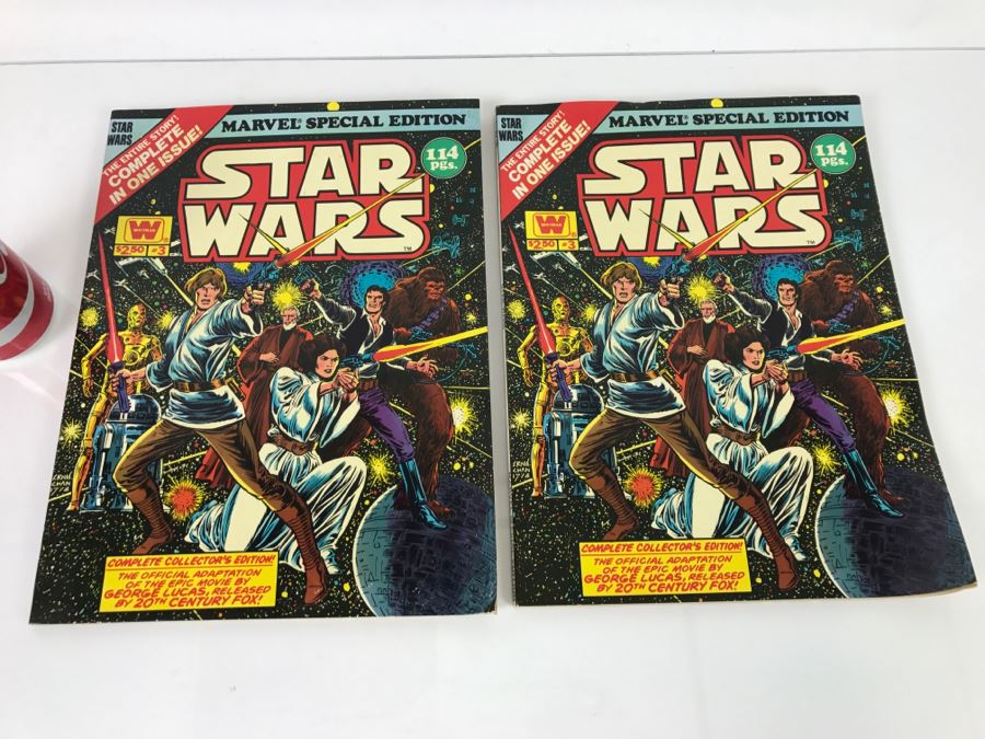 Pair Of Marvel Special Edition STAR WARS Whitman Comic Books Vol. 1, No. 3 1978 [Photo 1]