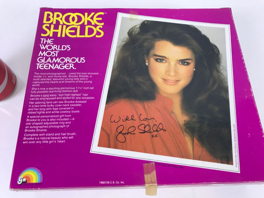 Vintage 1982 Brooke Shields World's Most Glamorous Teenage Doll In Packaging LJN #8833 [Photo 8]