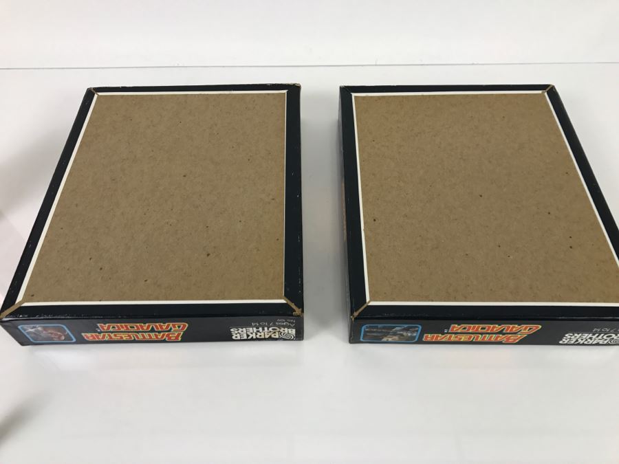 Pair Of Vintage 1978 Sealed Battlestar Galactica Parker Brothers Jigsaw Puzzles And Battlestar Galatica Cylon Centurion Mattel 1978 [Photo 12]