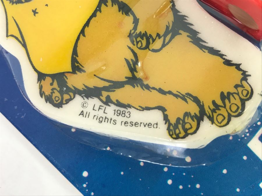 Vintage 1983 STAR WARS Return Of The Jedi Pencil Sharpener And Eraser New In Packaging [Photo 4]