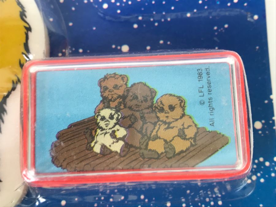 Vintage 1983 STAR WARS Return Of The Jedi Pencil Sharpener And Eraser New In Packaging [Photo 5]