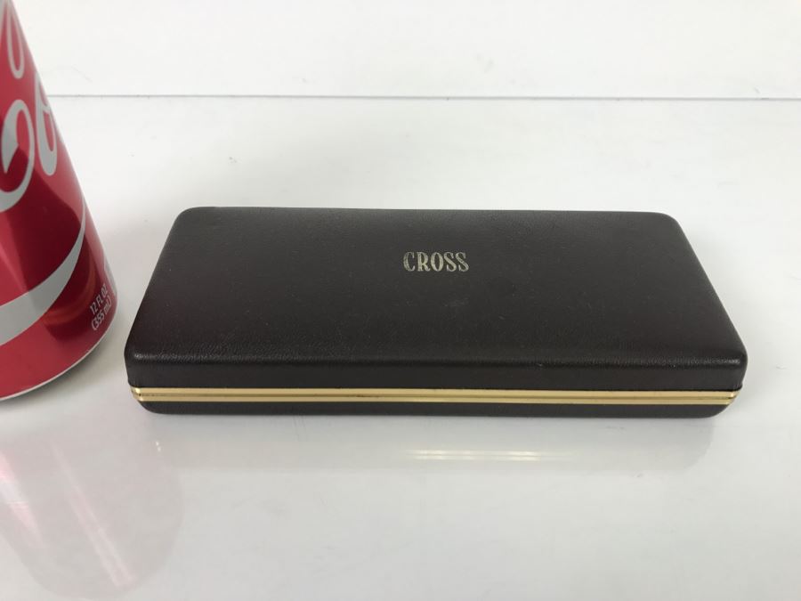 Gold Filled CROSS Pen Pencil Set With Case [Photo 3]