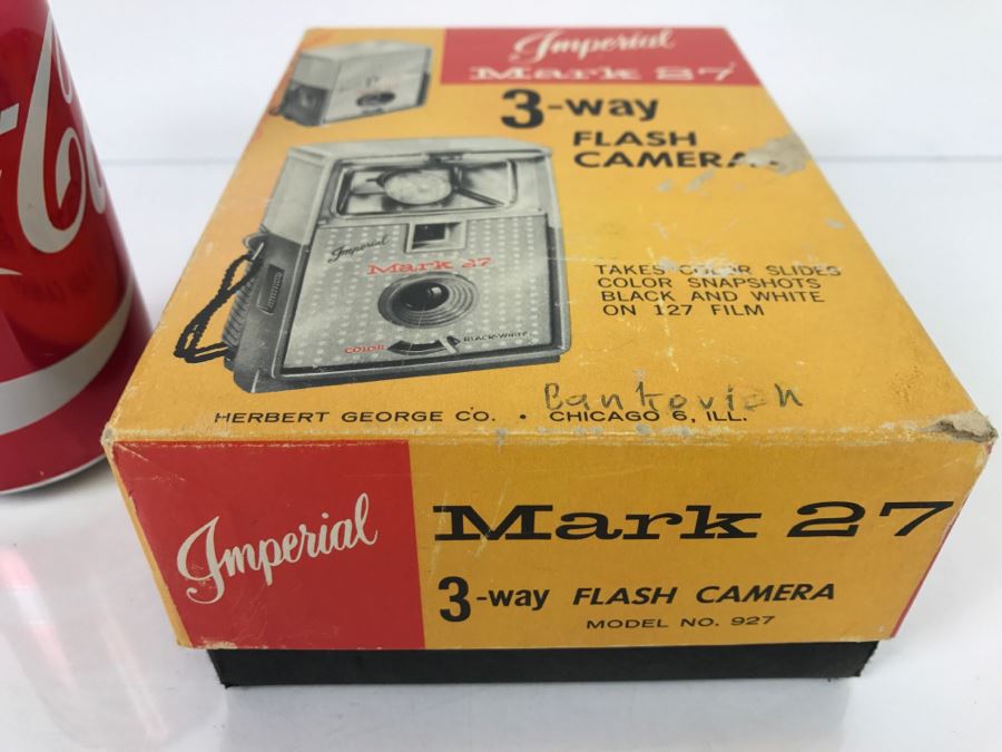 Imperial Mark 27 3-Way Flash Camera In Original Box [Photo 3]