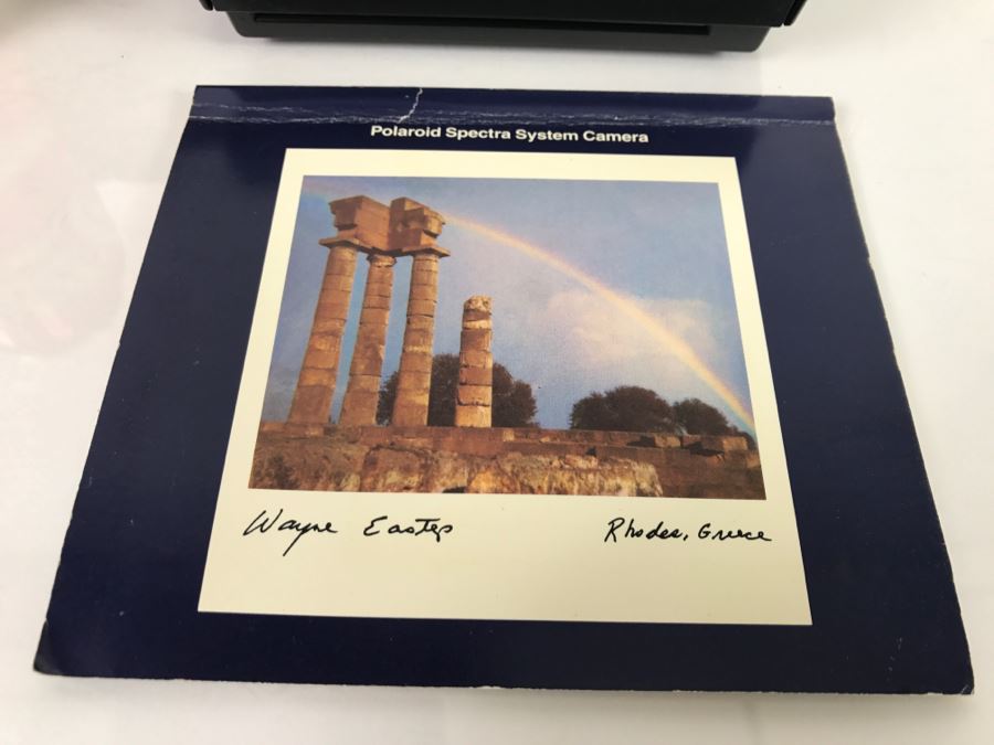 Polaroid Spectra System SE Camera With Original Manual And Carrying Case [Photo 4]