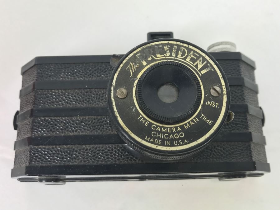 Vintage The President Film Camera By The Camera Man Chicago [Photo 1]