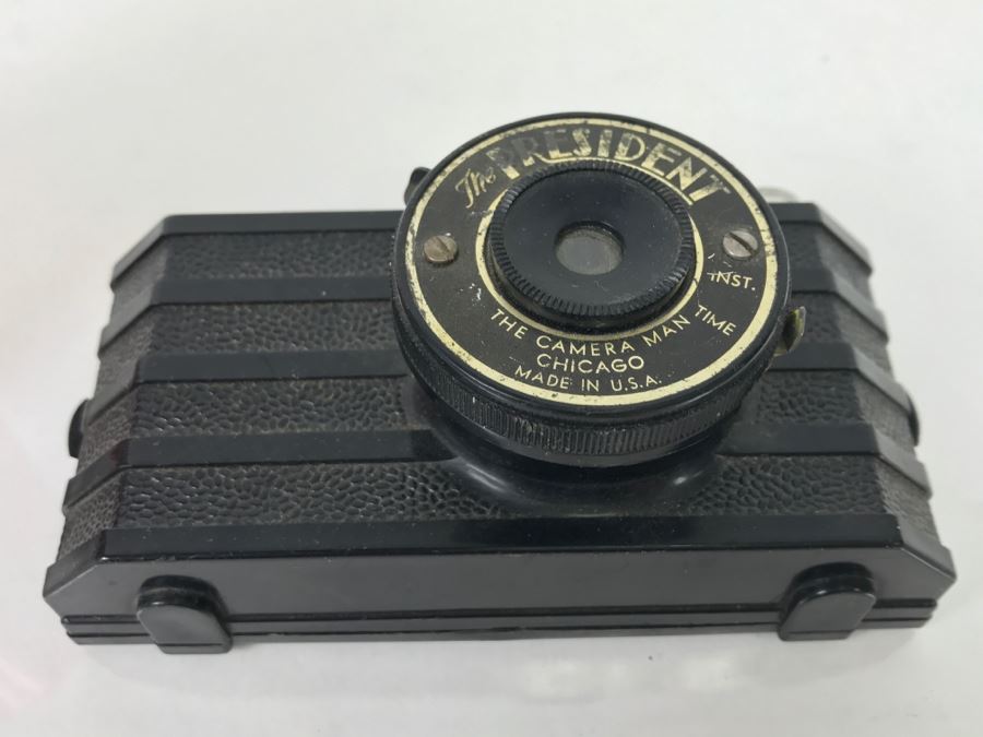 Vintage The President Film Camera By The Camera Man Chicago [Photo 2]