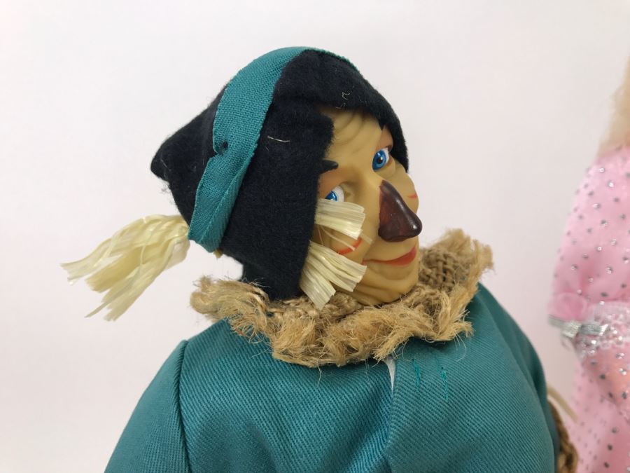 (9) Vintage The Wizard Of Oz Dolls With Tags Collection With Yellow Brick Road Stands [Photo 26]