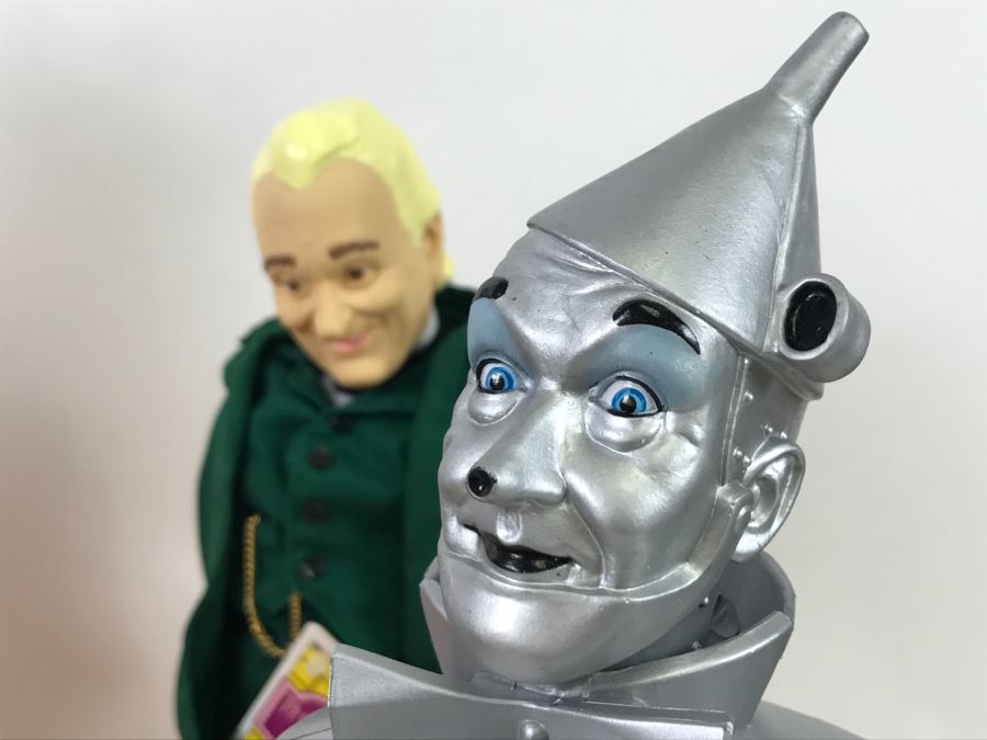 (9) Vintage The Wizard Of Oz Dolls With Tags Collection With Yellow Brick Road Stands [Photo 11]