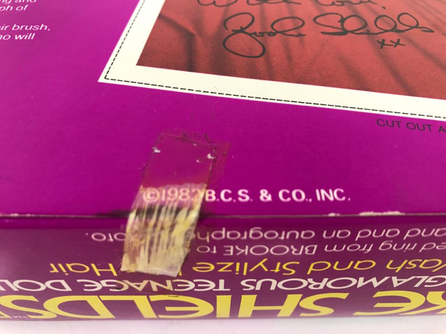 Vintage 1982 Brooke Shields World's Most Glamorous Teenage Doll In Packaging LJN #8833 [Photo 7]